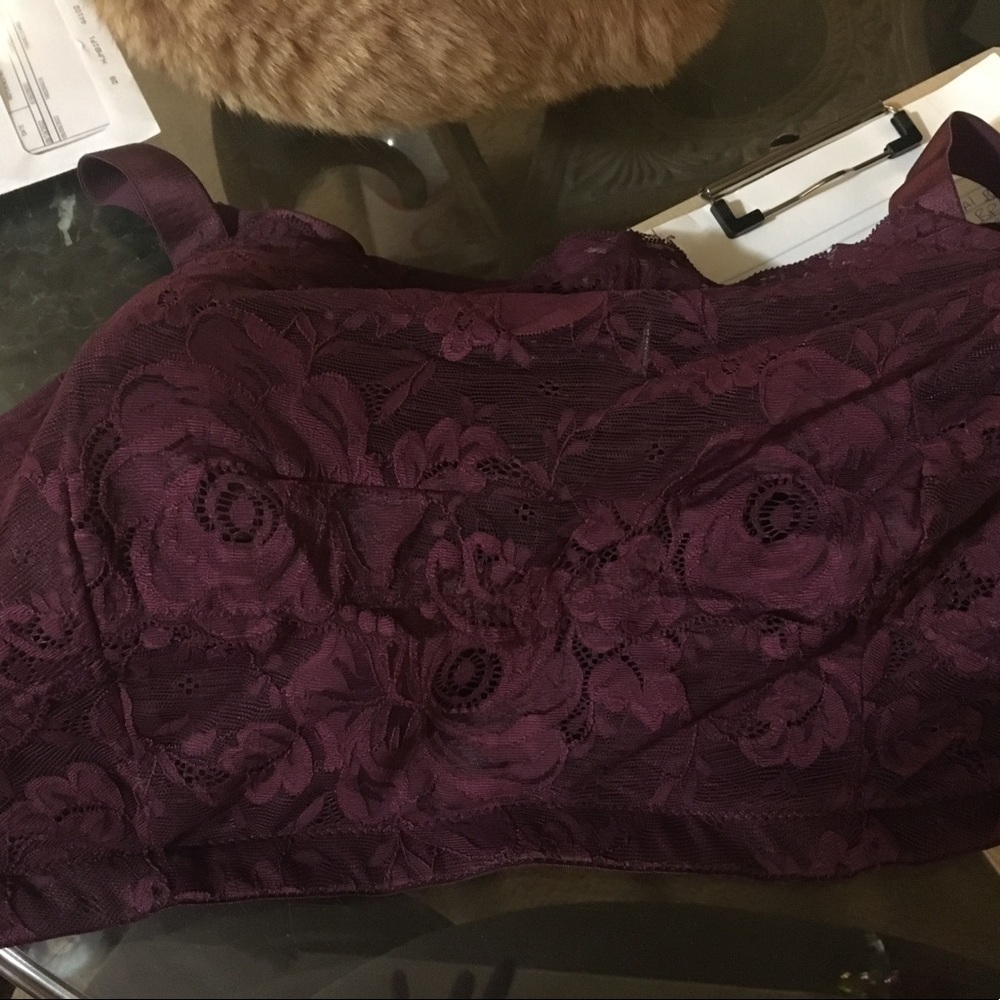 𝅺COMFORT choice purple lace bra 50dd